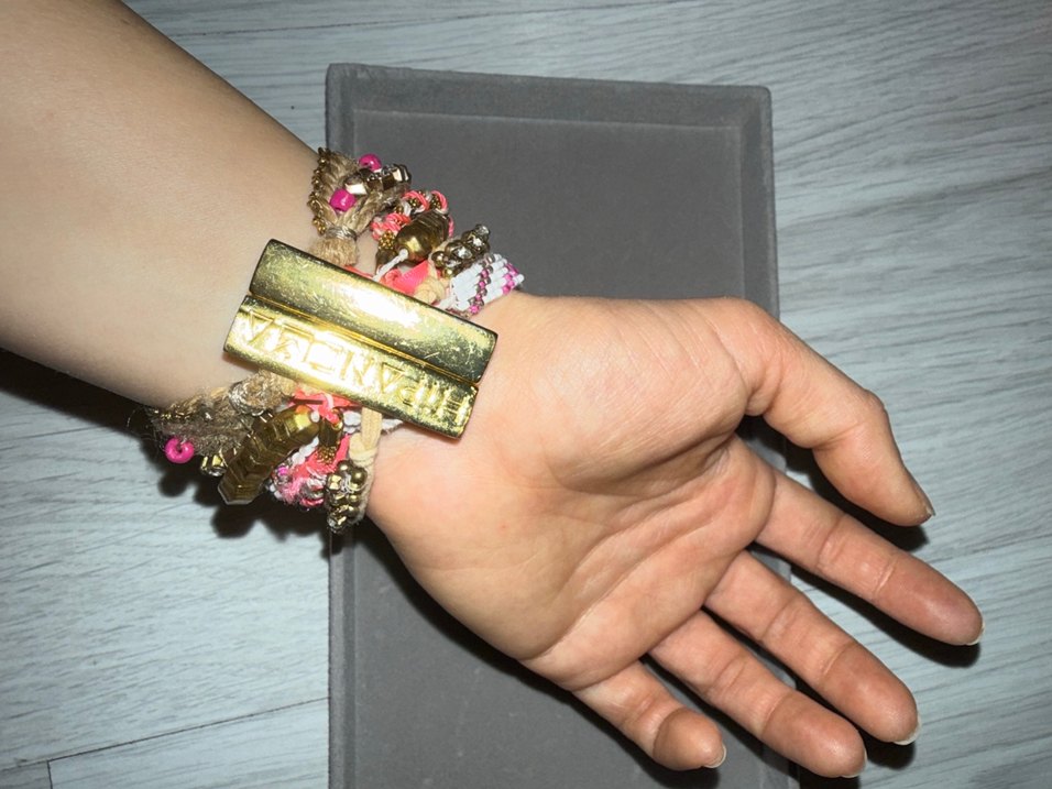 Renkli Boncuklu Hipanema Kadın Bileklik - Görsel 4