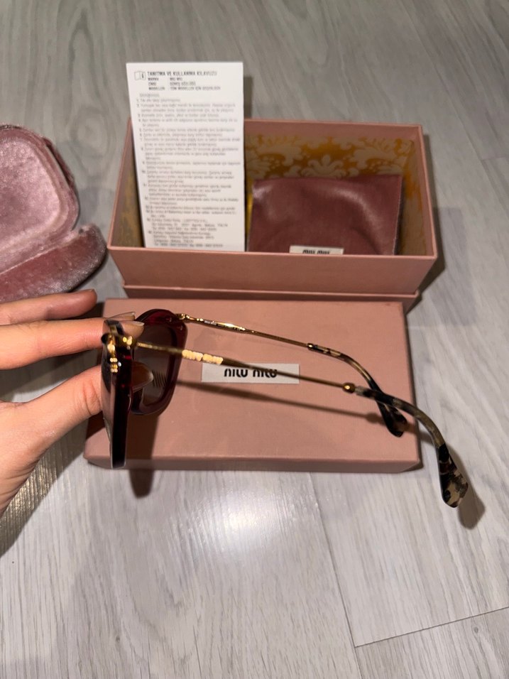 Miu Kadın Gözlük - Görsel 2