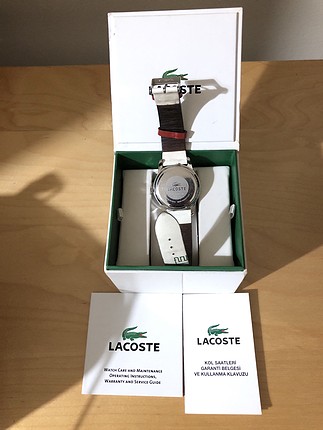 Lacoste Az kullanılmış orjinal saat