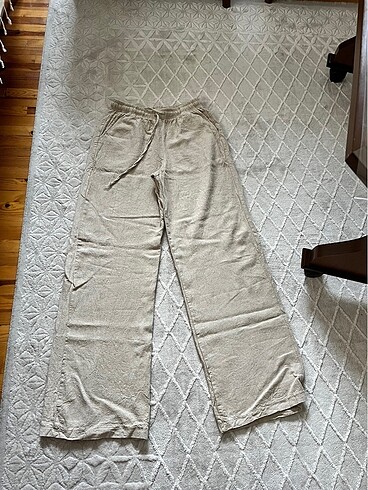Stradivarius keten bej pantolon