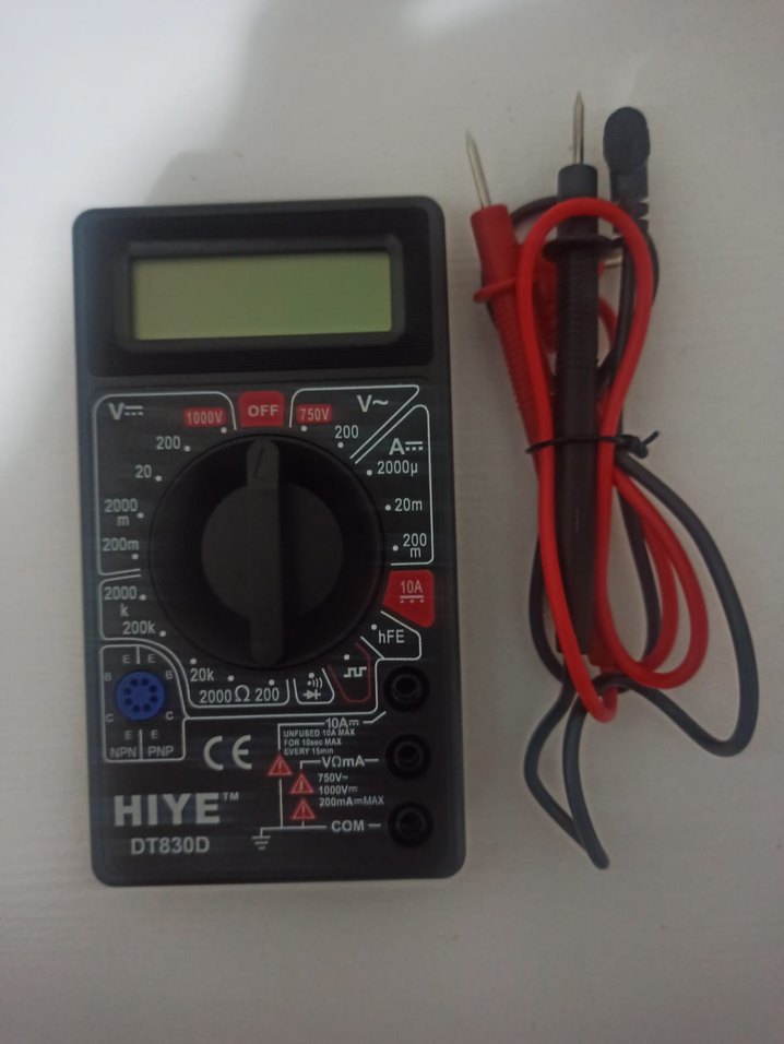 HIYE DT-830D Dijital Multimetre - Görsel 2