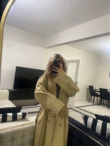 Diğer Oversize trençkot