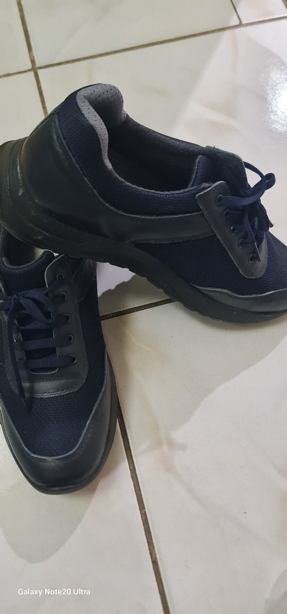 42 numara Erkek Lacivert Spor Ayakkabı Bağcıkları - Görsel 2