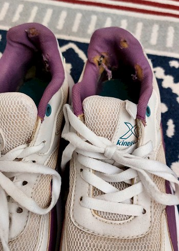 Kinetix Beyaz Bağcıklı Spor Kadın Sneakers