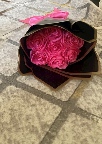 Canlı Pembe Gül Buketi - Görsel 3