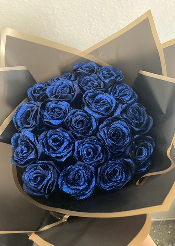 Simli Saten Gül - Görsel 4