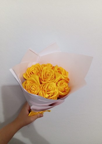 Sarı Renkli Gül Buketi - Görsel 4