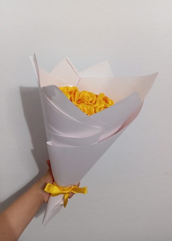 Sarı Renkli Gül Buketi - Görsel 2