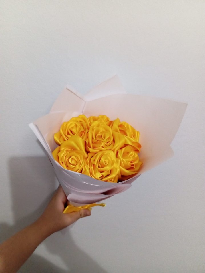 Sarı Renkli Gül Buketi - Görsel 3