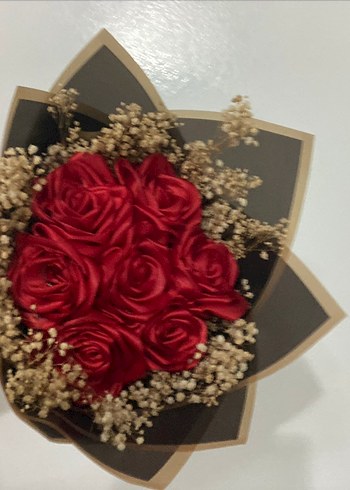 Kırmızı Gül buketi - Görsel 9