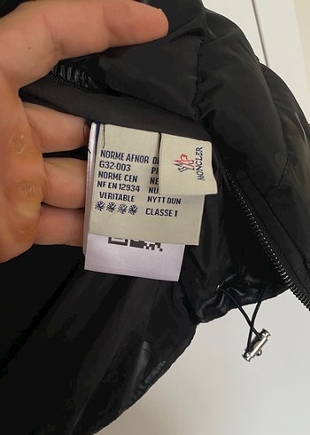 Moncler Siyah Kamuflaj Desenli Erkek Spor Yelek - Görsel 3
