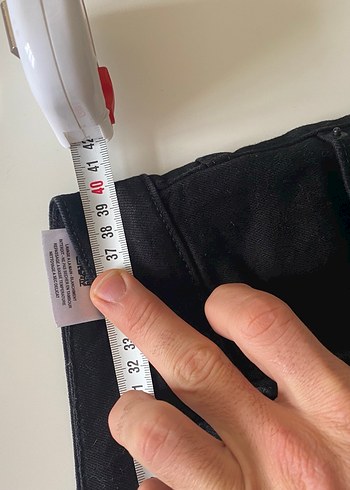 Orijinal Balentino Erkek Siyah Düğmeli Regular Fit Denim Jean - Görsel 5