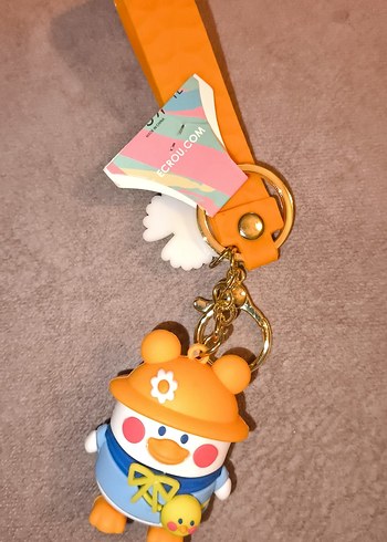 Renkli Püsküllü Kadın Anahtarlık - Görsel 2