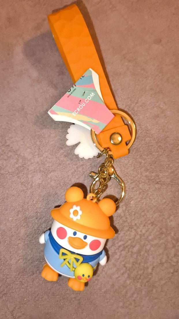 Renkli Püsküllü Kadın Anahtarlık - Görsel 2