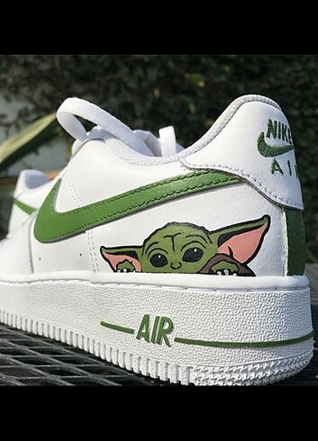 Nike Air Force 1 Custom 'Baby Yoda'