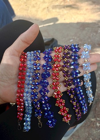 Accessorize Renkli Boncuklu Nakışlı Kadın Bileklik
