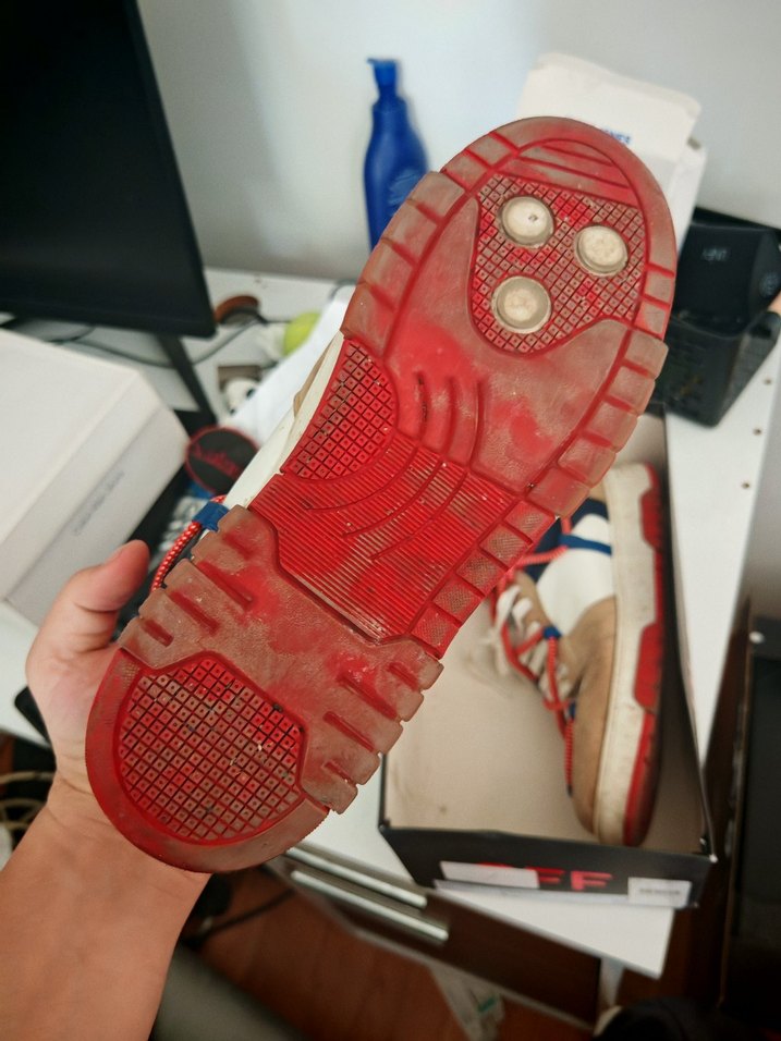 Off Play Kadın Kırmızı Blok Topuklu Spor Ayakkabı - Görsel 2