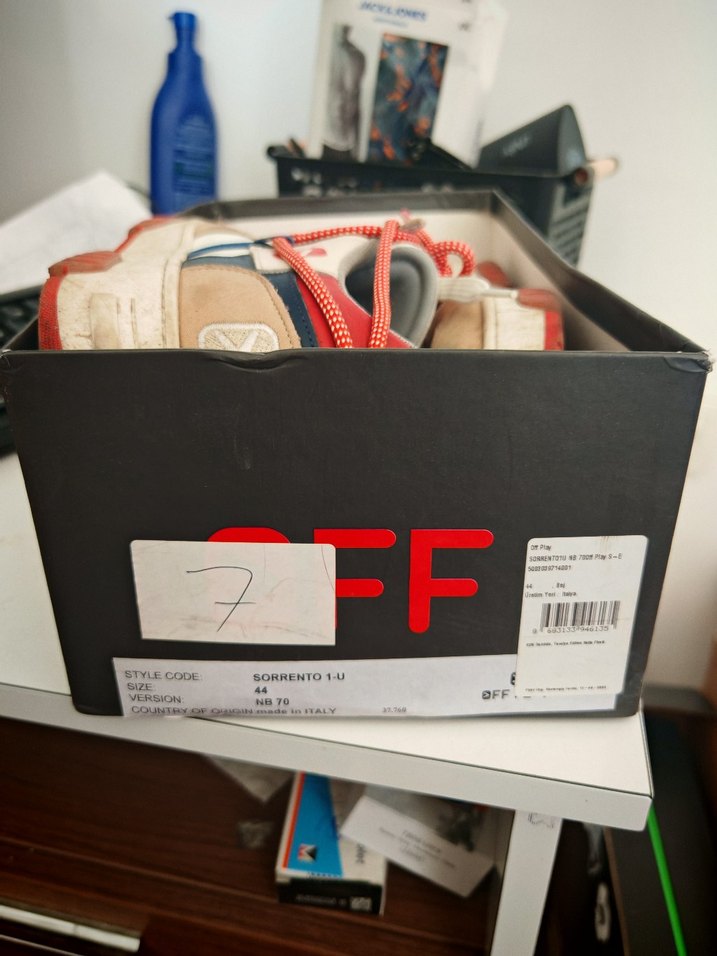 Off Play Kadın Kırmızı Blok Topuklu Spor Ayakkabı - Görsel 4