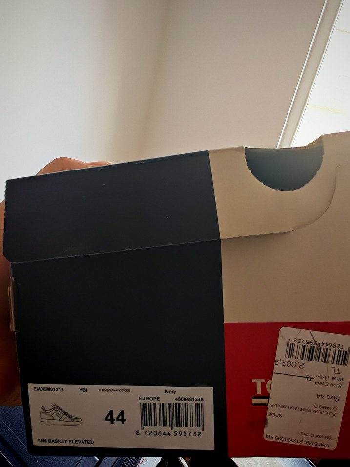 Tommy Hilfiger Mavi Baskılı Bağcıklı Erkek Spor Ayakkabı - Görsel 3