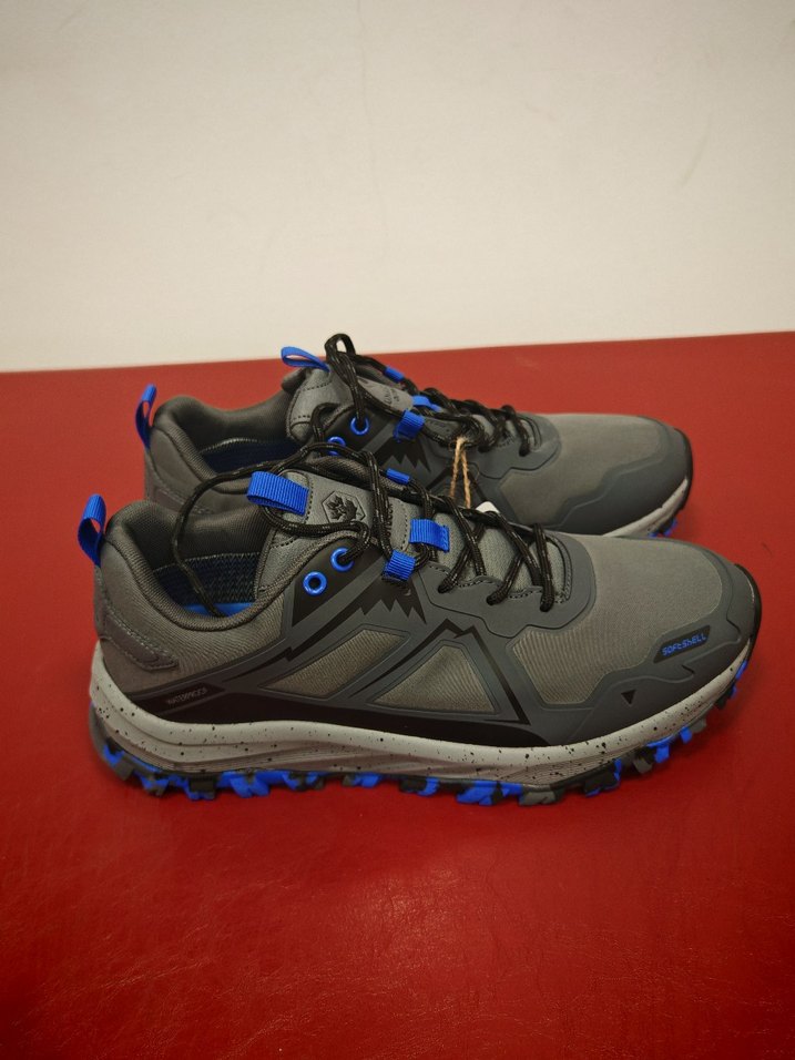 Lumberjack Gri Outdoor Spor Ayakkabı Velcro Detaylı - Görsel 4