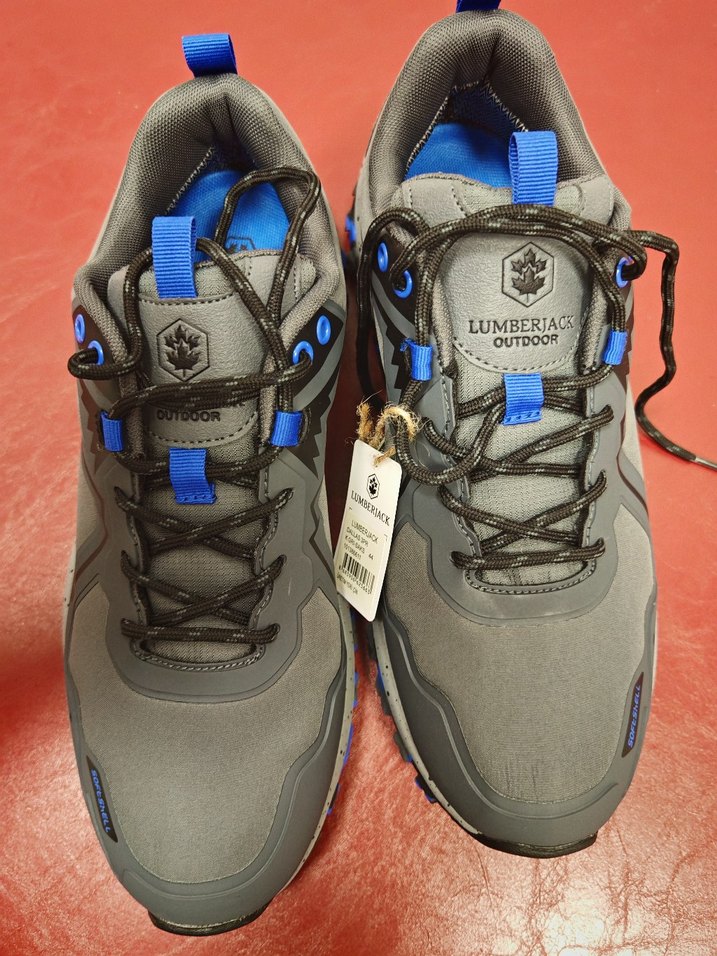 Lumberjack Gri Outdoor Spor Ayakkabı Velcro Detaylı - Görsel 5