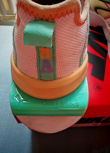 Puma Pwrframe Op-1 Kidult White-Mint - Görsel 6