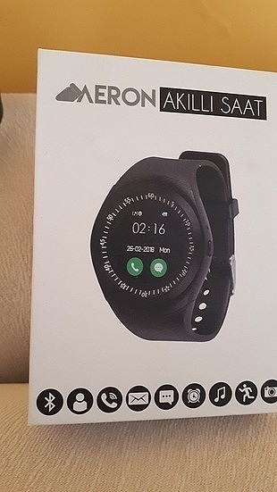 aeron siyah akıllı saat
