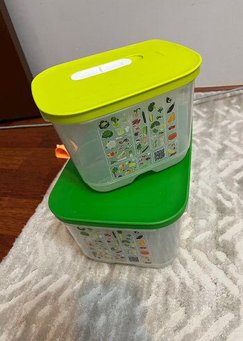 Tupperware sera ikili saklama kabı seti