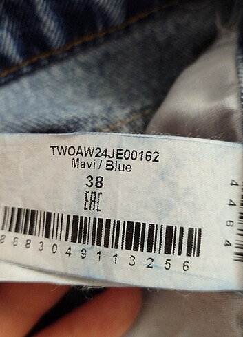 38 Beden Kot pantalon 38 beden