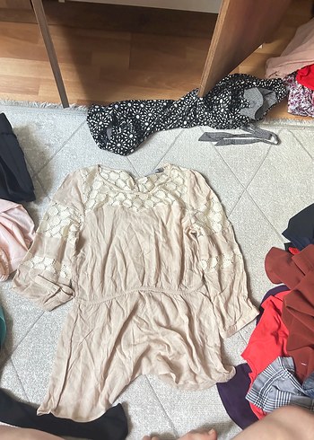 Pembe Nakışlı Bohem Dantel Sütyen - Görsel 6