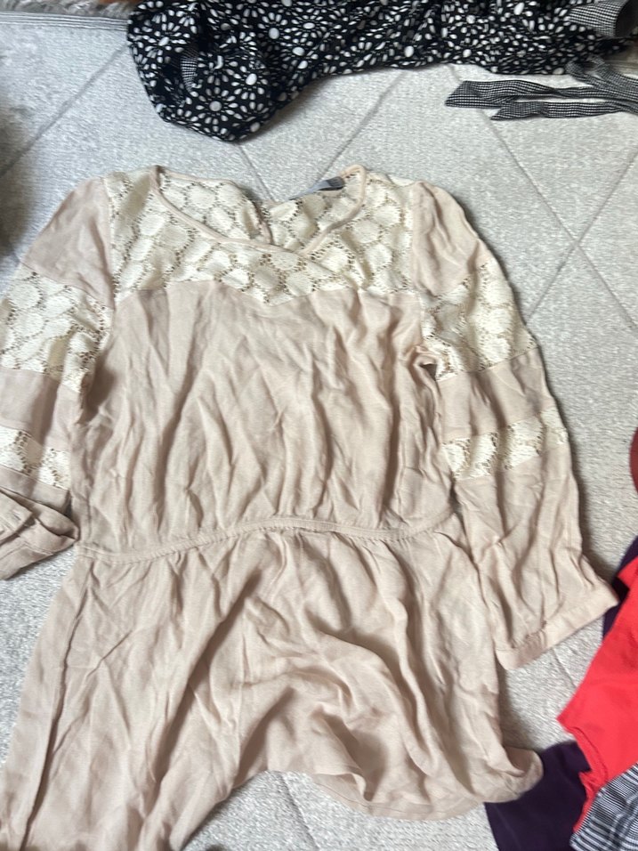 Pembe Nakışlı Bohem Dantel Sütyen - Görsel 4