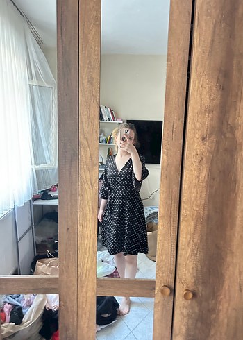 Gri Puantiyeli Midi Streetwear Sütyen - Görsel 6