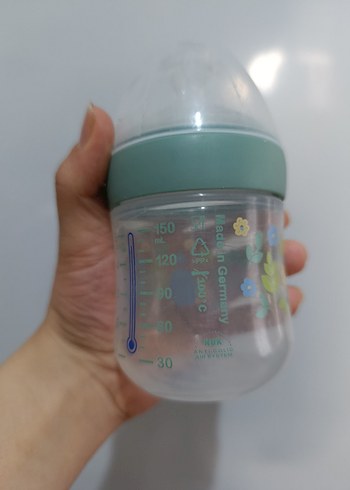 Pastel Renkli Bebek Biberonu Beyaz - Görsel 2