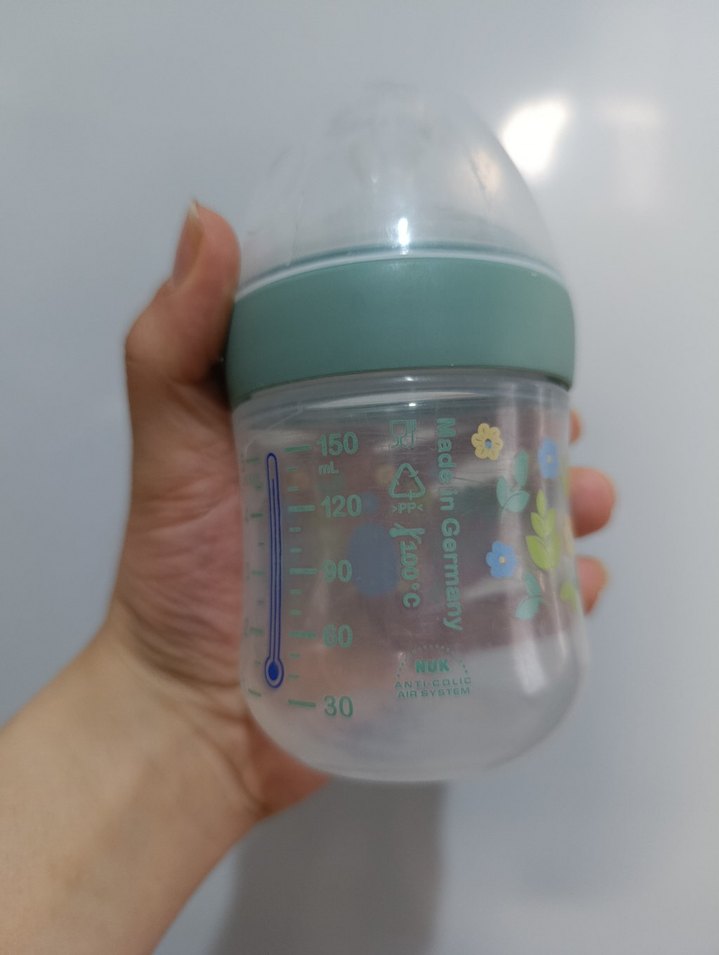 Pastel Renkli Bebek Biberonu Beyaz - Görsel 2