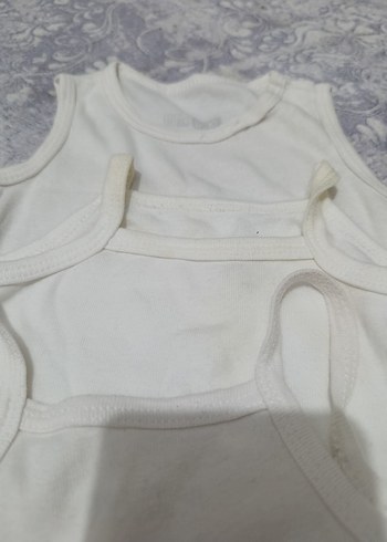 Beyaz Pamuklu Bebek Çıtçıtlı Body - Görsel 8