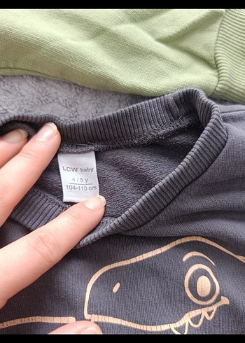 Gri Erkek Çocuk Uzun Kollu Sweatshirt - Görsel 8