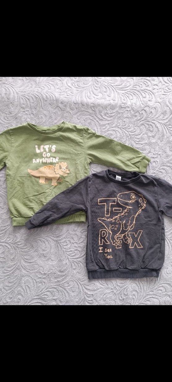 Gri Erkek Çocuk Uzun Kollu Sweatshirt - Görsel 2