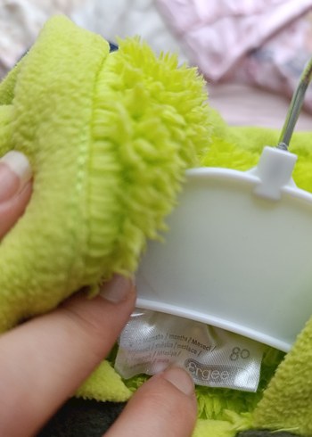 Kapüşonlu Erkek Çocuk Polar Ceket - Görsel 5