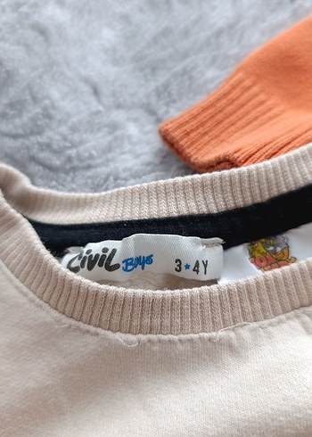 Gri Örgü Erkek Çocuk Hırka - Görsel 4