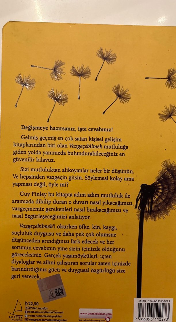 Vazgeçebilmek - Guy Finley - Görsel 2