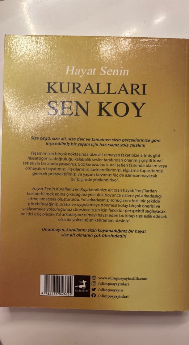 Hayat Senin KURALLARI SEN KOY - Hüseyin Sayın - Görsel 2