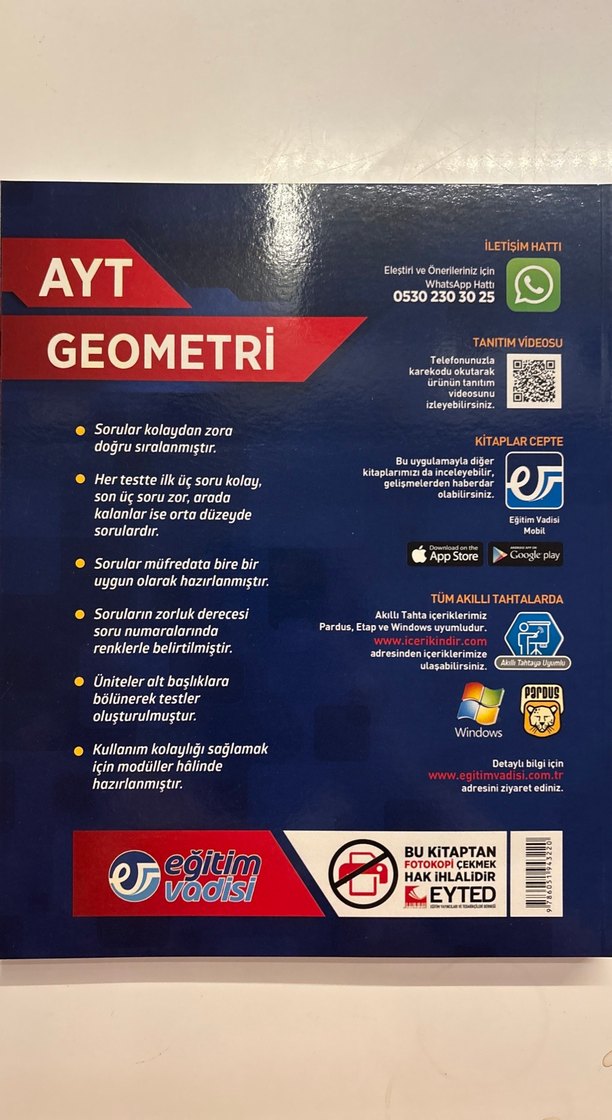 AYT Geometri Modüler Soru Bankası - Mehmet Bolat - Görsel 2