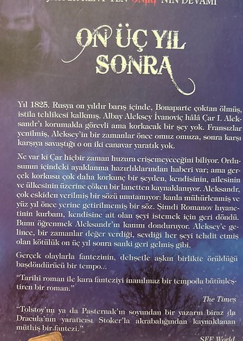 Jasper Kent - On Üç Yıl Sonra Romanı - Görsel 2