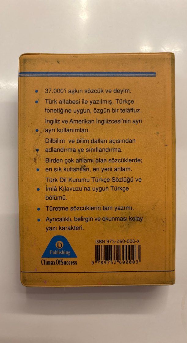 Pocket İngilizce-Türkçe Sözlük - Görsel 2