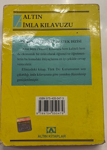 Altın İmla Kılavuzu - Yazım Kılavuzu - Görsel 2