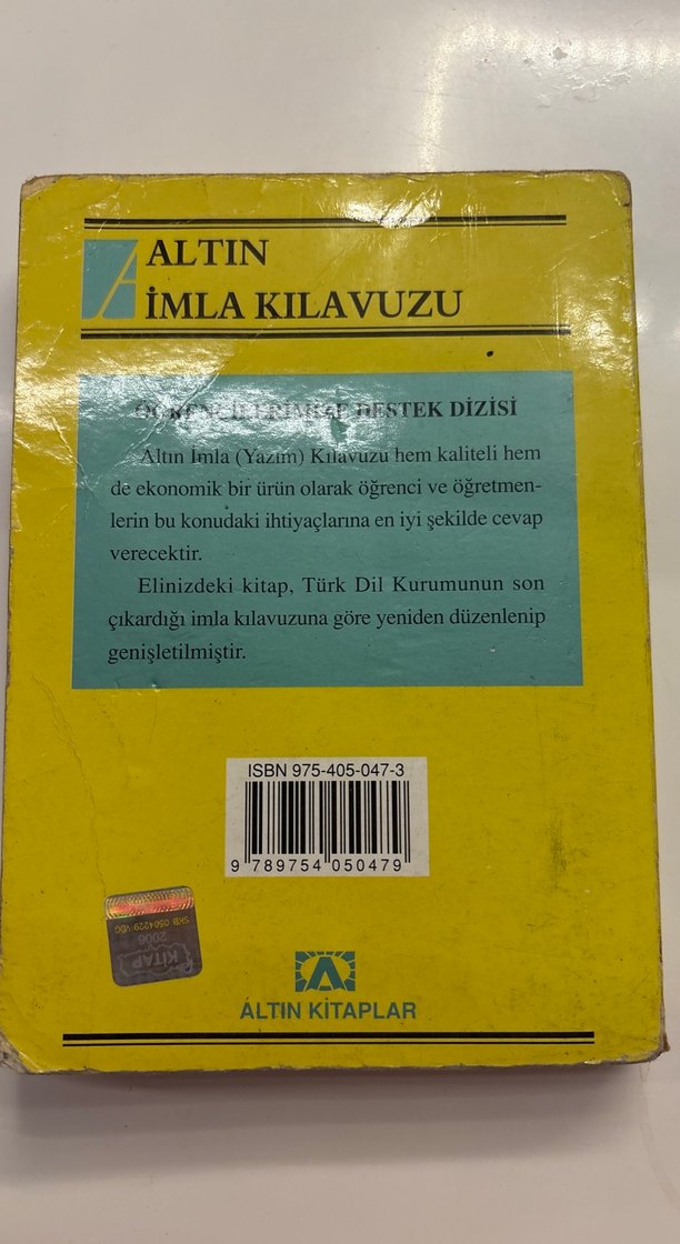 Altın İmla Kılavuzu - Yazım Kılavuzu - Görsel 2