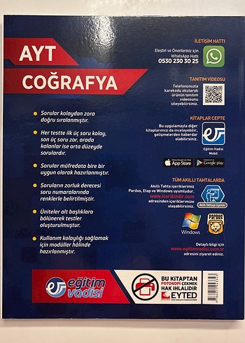 AYT Coğrafya Modüler Soru Bankası - Görsel 2