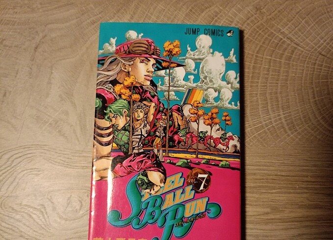 Jojo Steel Ball Run Manga Vol.7