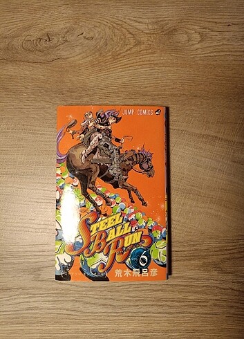 Steel Ball Run Manga Japonca Vol6