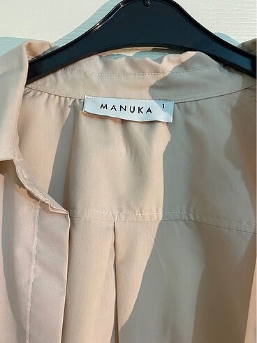 Diğer Manuka Taş Rengi Poplin Gömlek